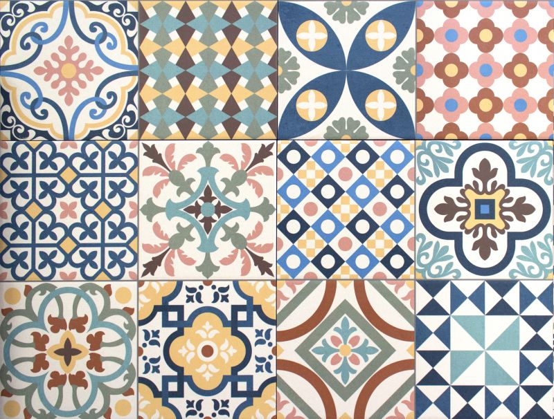 Detailed Tile Pattern